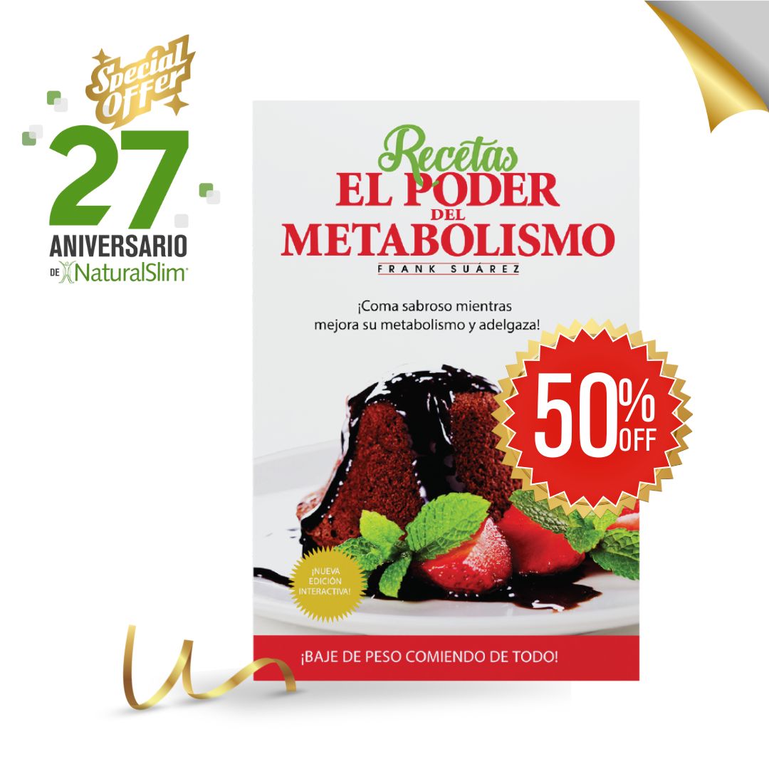Recetas El Poder del Metabolismo por Frank Suárez - Spanish version