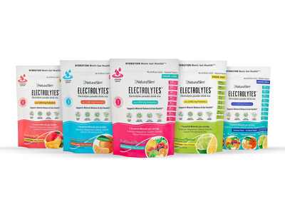 NaturalSlim Electrolytes Peach-Mango - product lifestyle image