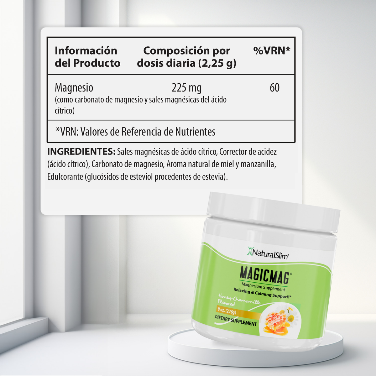 MagicMag Miel-Manzanilla información nutricional [facts:es]