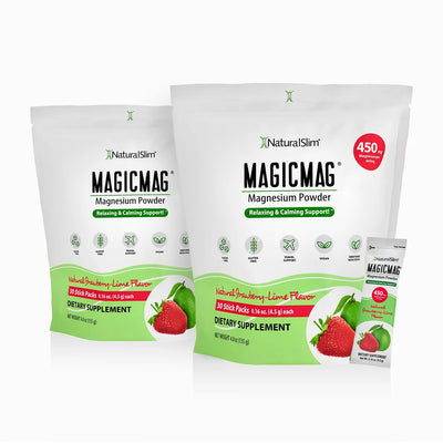 MAGICMAG Stick Packs | Travel | Strawberry-Lime | Magnesium Citrate Supplement - additional product view