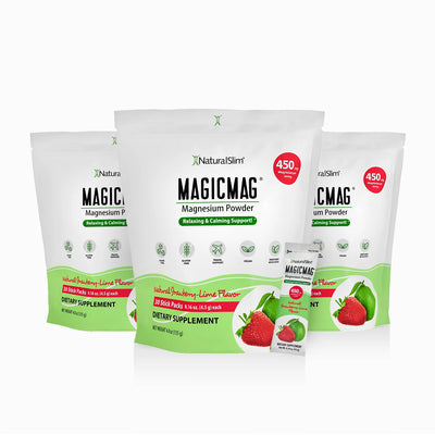 MAGICMAG Stick Packs | Travel | Strawberry-Lime | Magnesium Citrate Supplement - product detail