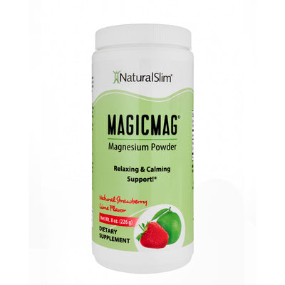 MAGICMAG Strawberry-Lime | Magnesium Supplement | Relaxing and Calming Support - product photo