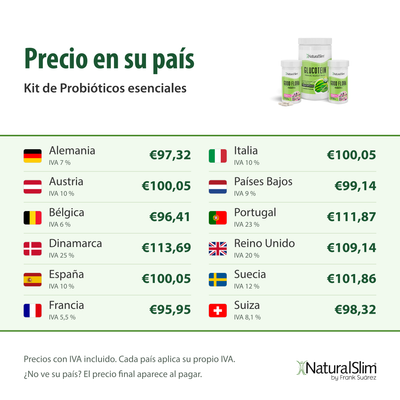 Precio en su país: Kit de Probióticos esenciales