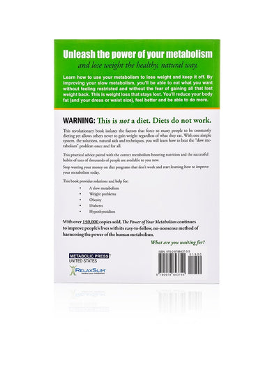 The Power of Your Metabolism - alternate view